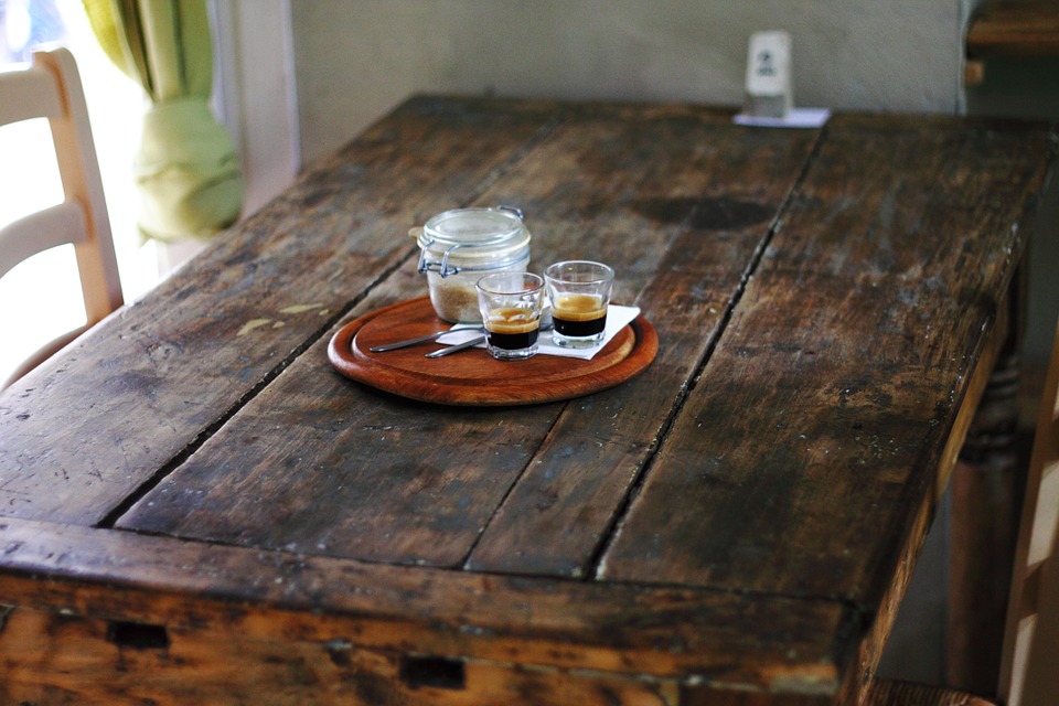 Rustik kaffebord